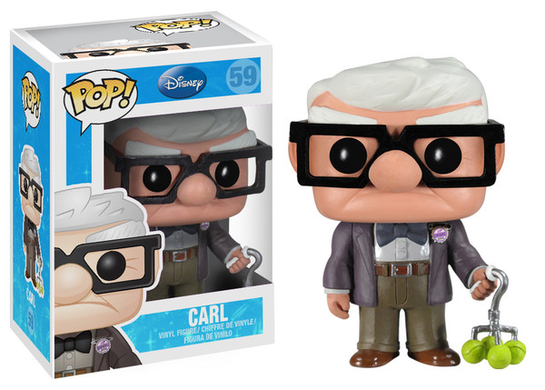 Carl Fredricksen is the protagonist in Up. He also appeared in Dug's Special Mission as a supporting character and in George and A.J. as a minor character.In 1939, 9-year-old Carl Fredricksen[1] was a shy, quiet boy who idolized renowned explorer Charles F. Muntz. One day, Carl befriended an adventurous girl named Ellie, who is also a Muntz fan. She confided to Carl her desire to move her 